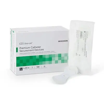 McKesson Brand - 18-3400LFC McKesson Grip-Lok® Premium Catheter Securement Devices