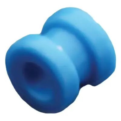 Innovia Medical - VT-0100-01 Ear Ventilation Tube Donaldson 1.14 mm Inner Diameter X 2.4 mm Inner Flange Diameter X 2.4 mm Outer Flange Diameter X .8 mm Inner Flange Distance 2.2 mm Length Silicone Blue Sterile
