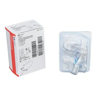 Medtronic MITG - 5.5PLCF Cuffed Tracheostomy Tube Shiley™ Size 5.5 Adult