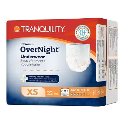 Principle Business Enterprises - 2113 Tranquility Premium OverNight Disposable Absorbent Underwear