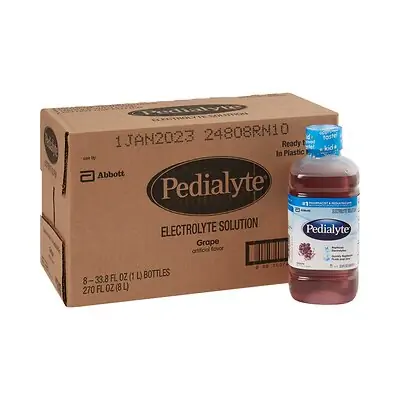 Abbott Nutrition - 00240 Pedialyte® Grape Electrolyte Solution