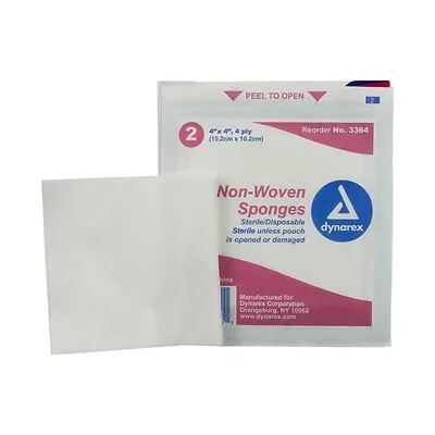 Dynarex - 3364 dynarex® Sterile Nonwoven Sponge