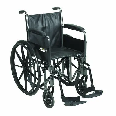 Drive DeVilbiss Healthcare - SSP220DFA-SF drive™ Silver Sport 2 Wheelchair