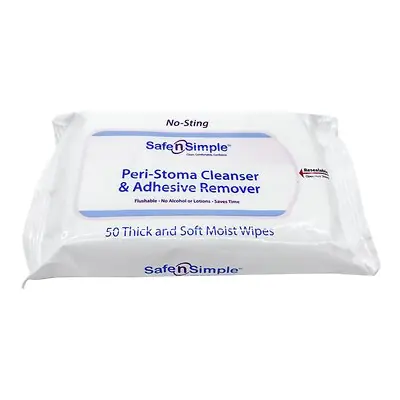 Safe N Simple - SNS00525 Safe n Simple™ Adhesive Remover Wipes