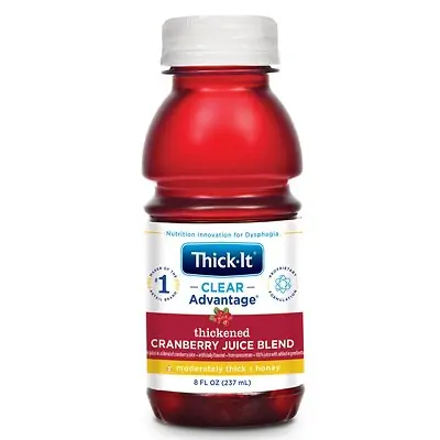 Kent Precision Foods - B461-L9044 Thick-It® Clear Advantage® Honey Consistency Cranberry Thickened Beverage