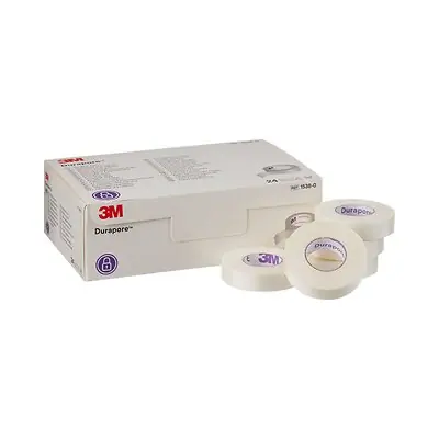 Solventum Corporation - 1538-0 3M™ Durapore™ Silk-Like Cloth Medical Tape