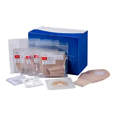 ConvaTec - 423558 Ostomy Pouch Natura® One-Piece System Mold to Fit 2-1/4 Inch Stoma Drainable