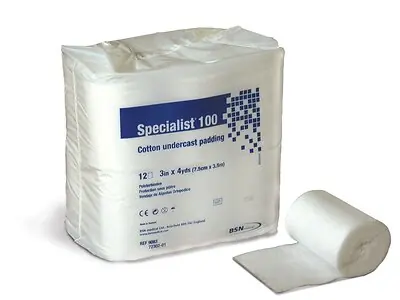BSN Medical - 9083S Cast Padding Undercast Specialist® 100 3 Inch X 4 Yard Cotton Sterile