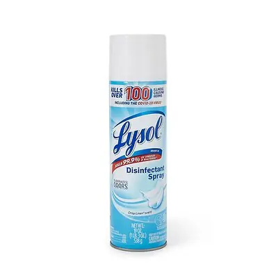 Essendant Co-United Stationers - RAC79329CT Lysol® Disinfectant Spray Crisp Linen® Scent