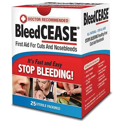 Carencease Healthcare LLC - CAT:BC-25 Nosebleed Treatment BleedCEASE®