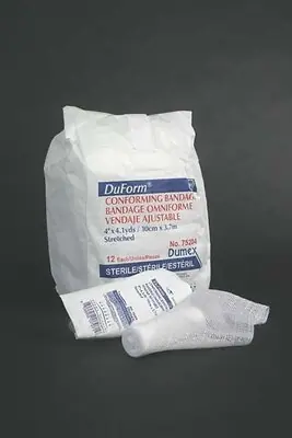 Gentell - 75203 Conforming Bandage Duform 3 Inch X 4-1/10 Yard 1-Ply Sterile 1 per Pack