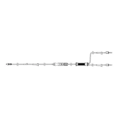 Eitan Group North America - 12006-000-0010 IV Pump Set Sapphire™ Pump 1 Port 20 Drops / mL Drip Rate 200 Micron Filter 115 Inch Tubing Blood