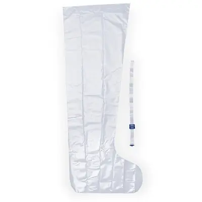 Tidi Products - 50017-RBX IV Site Barrier Protector AquaGuard Boot® Shower Sleeve 43 Inch Length NonSterile