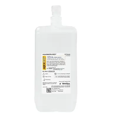 Medline - HUD04000 Aquapak® Respiratory Therapy Solution
