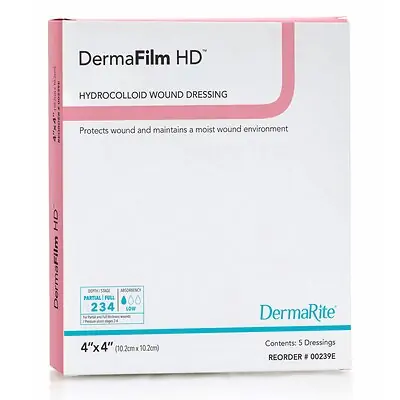 Sion Brands LLC - 00239E DermaFilm® HD Hydrocolloid Dressing