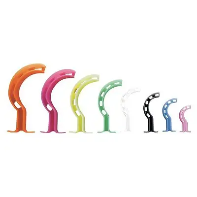 Sun Med - 1-1508-99 Berman Oropharyngeal Airway SunMed® Red 100 mm Length ISO 10 NonSterile Adult