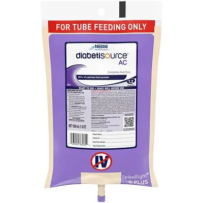 Nestle Healthcare Nutrition - 10043900365838 Diabetisource® AC Tube Feeding Formula