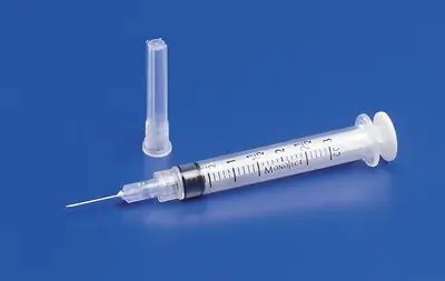 Cardinal - 8881513157 Monoject™ 3 mL Syringe with Hypodermic Needle