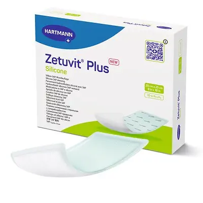 Hartmann - 413815 Zetuvit® Plus Silicone Super Absorbent Dressing