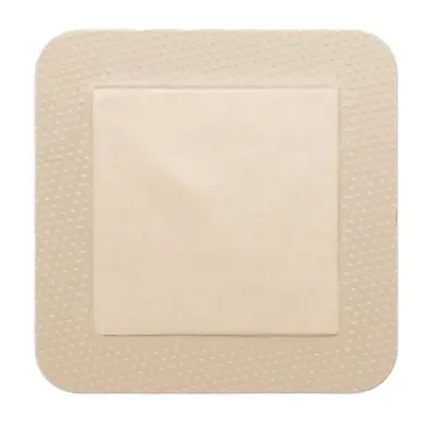 Molnlycke 281500 - Thin Foam Dressing Mepilex® Border Lite 6 X 6 Inch With Border Film Backing Silicone Adhesive Square Sterile - 1/Each, 5/Box, 50/Case
