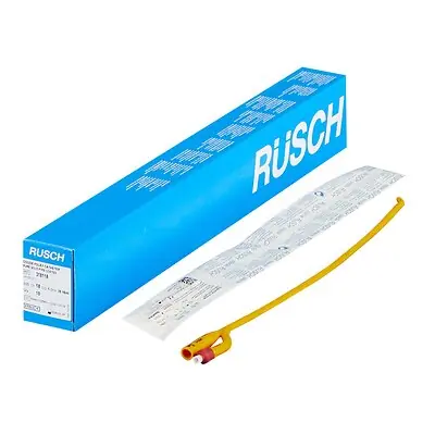Teleflex LLC - 318118 Rüsch® PureGold® Foley Catheter