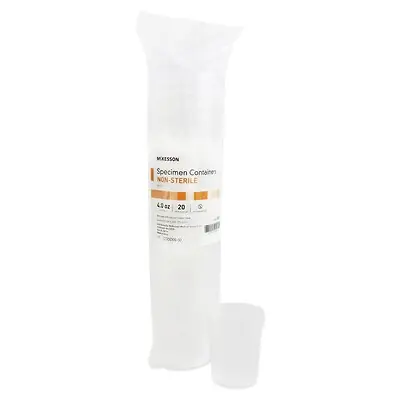 McKesson Brand - 561 McKesson Specimen Container without Lid