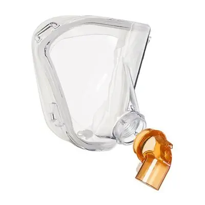Pulmodyne 313-9554 - BiTrac® MaxShield Select™ Adult NIV Face Mask, Anti-Asphyxia with Leak Elbow, Small - Box/10