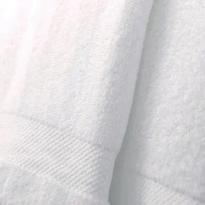 Standard Textile - 46824400 Hand Towel EuroClassique® Centium Core Technology® 16 X 30 Inch Cotton 90% / Polyester 10% White Reusable