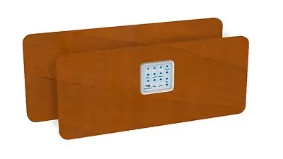 Span America - ST-4311-F05-MTSF Headboard / Footboard Standard Style Summer Flame