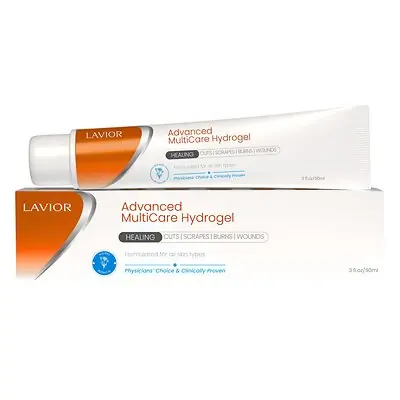 Lavior Pharma Inc - AMWG30US1 Hydrogel Dressing Lavior® Advanced Multicare 3 oz. Gel / Amorphous NonSterile