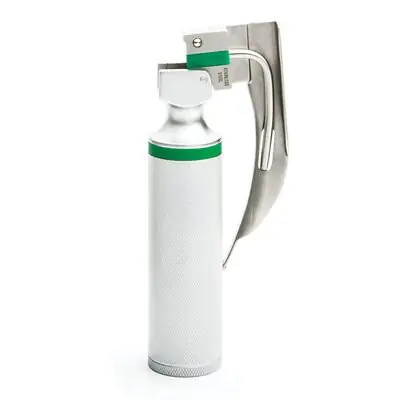 McKesson Brand - 4067FMM Laryngoscope Handle McKesson Greenline FiberOptic Stubby Handle