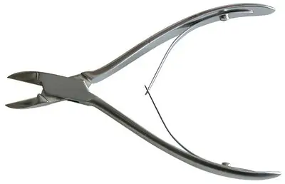 BR Surgical - BR74-32912 Nail Nipper BR Surgical Straight, Delicate 5 Inch Length Stainless Steel
