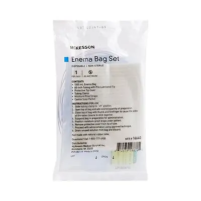 McKesson Brand - 16640 McKesson Enema Bag Set