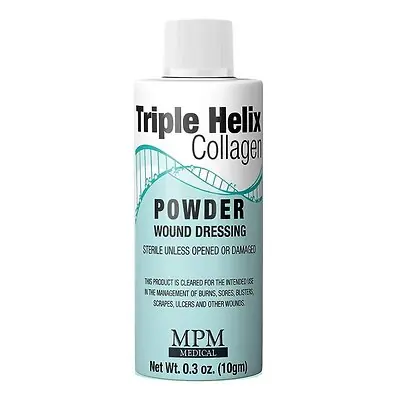 MPM Medical - MP00313 Collagen Powder Triple Helix® Sterile 10 Gram
