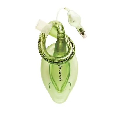 Ambu - 327600000U Curved Laryngeal Mask AuraFlex™ Size 6 50 mL Cuff PP / PVC / Silicone Single Patient Use Sterile