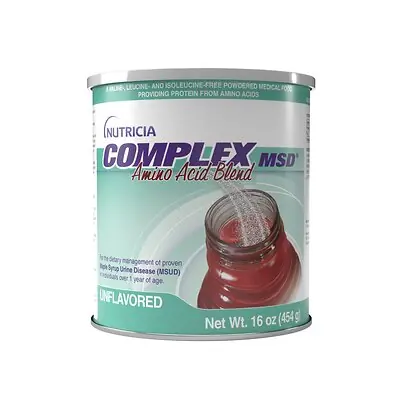 Nutricia North America - 200773 Oral Supplement Complex MSD® Amino Acid Blend Unflavored Powder 16 oz. / 454 Gram Canister