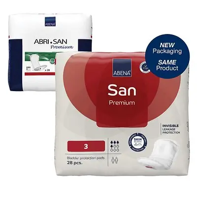 Abena North America - 9266 Abri-San™ Premium 3 Bladder Control Pad