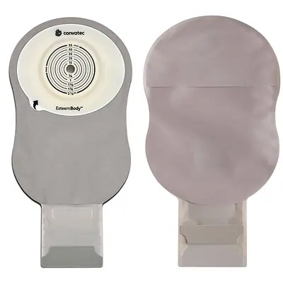 ConvaTec - 423667 Ostomy Pouch Esteem Body™ One-Piece System 11 Inch Length Deep Convex
