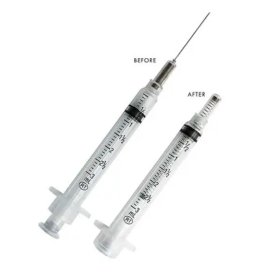 Retractable Technologies - 13021 VanishPoint® 3 mL Syringe with Hypodermic Needle