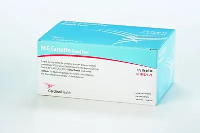 Cardinal - B1077-22 Cardinal Health hCG Pregnancy Fertility Reproductive Health Test Kit