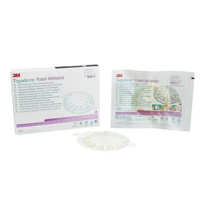 Solventum Corporation - 90613 3M™ Tegaderm™ High Performance Adhesive w/ Border Foam Dressing