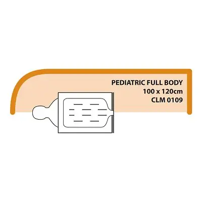 Medical Solutions Inc - CLM-0109 Forced Air Warming Blanket Cocoon™ 100 X 120 cm Nonwoven Light Yellow