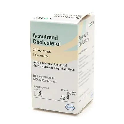 Roche Diagnostics - 05213312160 Accutrend® Plus Reagent Test Strip for use with Accutrend Plus Meter