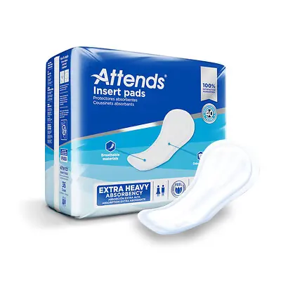 Attends Healthcare Products - IP0400A Attends® Insert Pad Incontinence Liner