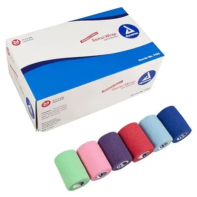 Dynarex - 3183 Sensi-Wrap Self-adherent Closure Cohesive Bandage