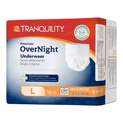 Principle Business Enterprises - 2116 Tranquility Premium OverNight Disposable Absorbent Underwear