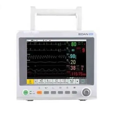 EdanUSA & MDPro - IM60-G2_TOUCH_WIFI Patient Monitor with CO2 Edan® IM60 Series Monitoring 3/5 Lead, G2 CO2 NIBP, Heart Rate, SpO2, Temperature AC Power / Battery Operated