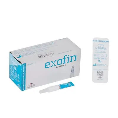 Chemence Medical - EX71010 Skin Adhesive Exofin® 0.5 mL High Viscosity Precision Applicator Tip 2-Octyl Cyanoacrylate