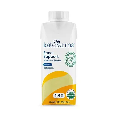 Kate Farms - 811112030652 Kate Farms® Renal Support 1.8 Vanilla Nutrition Shake