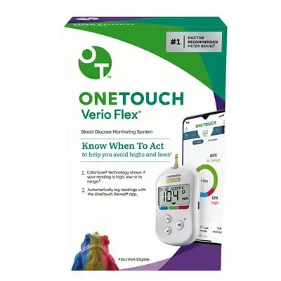 LifeScan - 024044 OneTouch Verio Flexc Blood Glucose Monitoring System